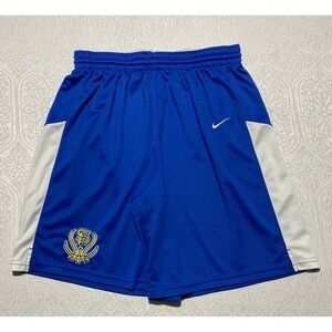 Nike Dri-FIT Basketball Shorts Mens Large Royal Blue White SB Logo Athletic